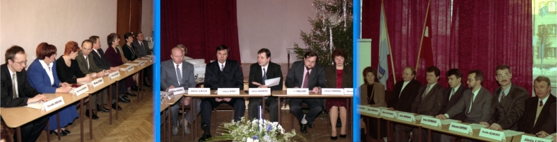 2000.gada 3.janvāra pirmā novada domes sēde