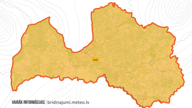 latvijas karte