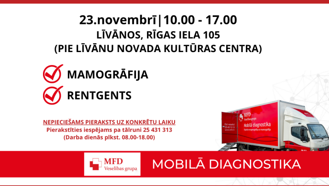 Mobilā diagnostika Līvanos
