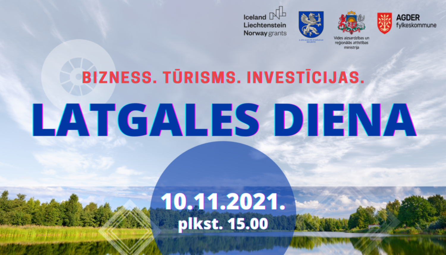 Afiša par Latgales dienām 10.novembrī