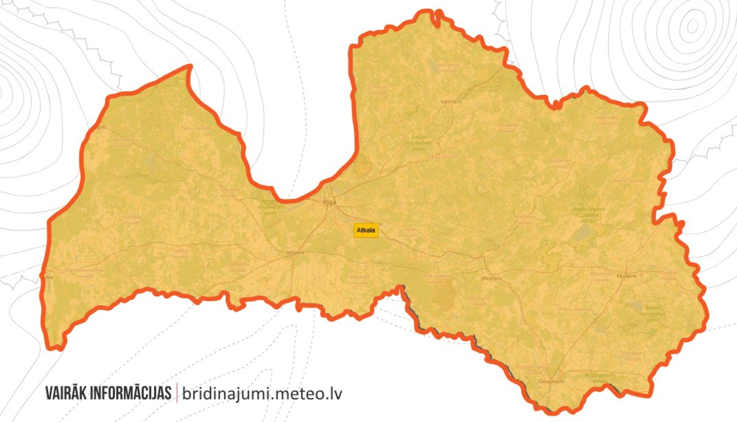 latvijas karte