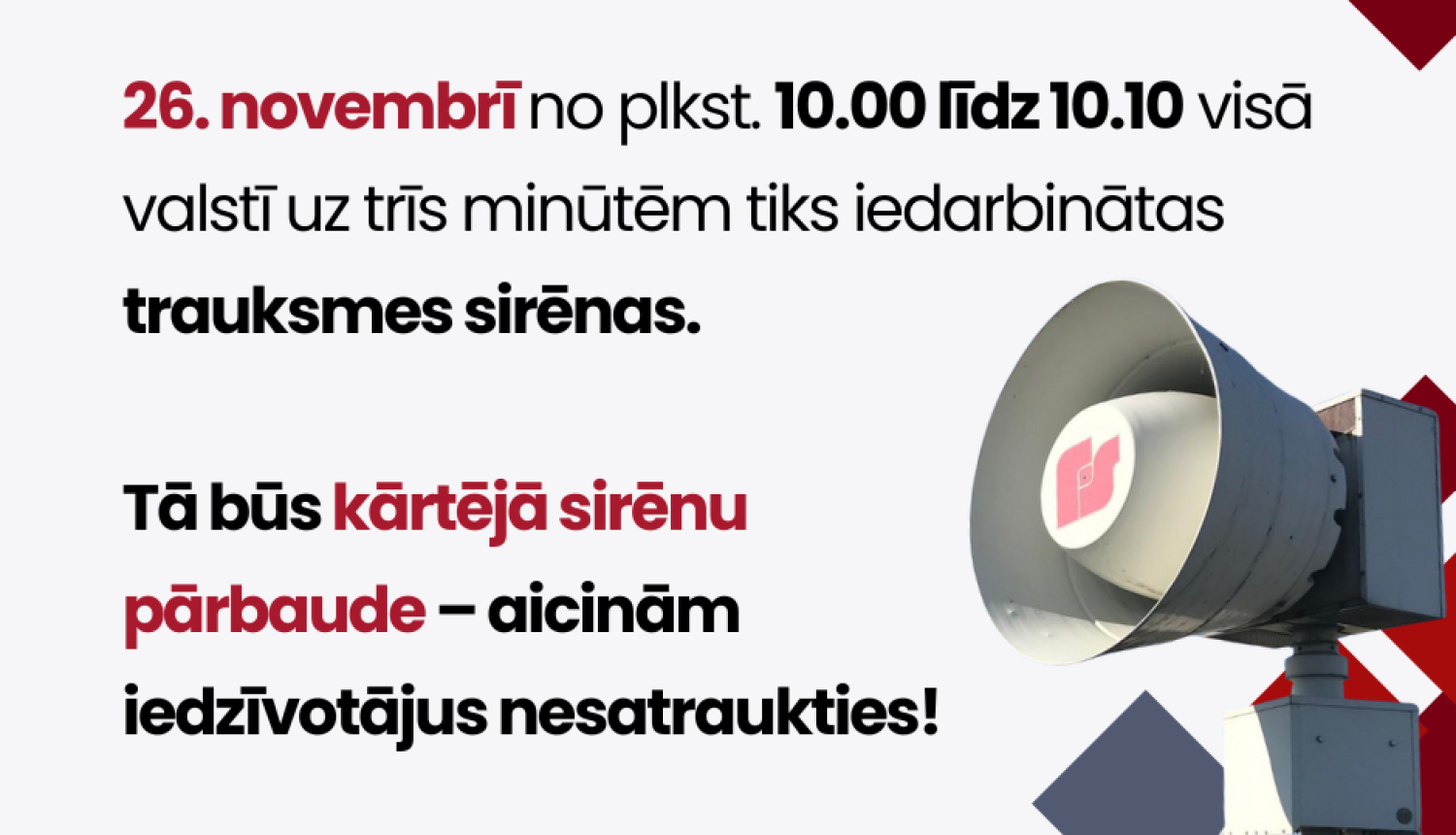 skaļrunis un teksts