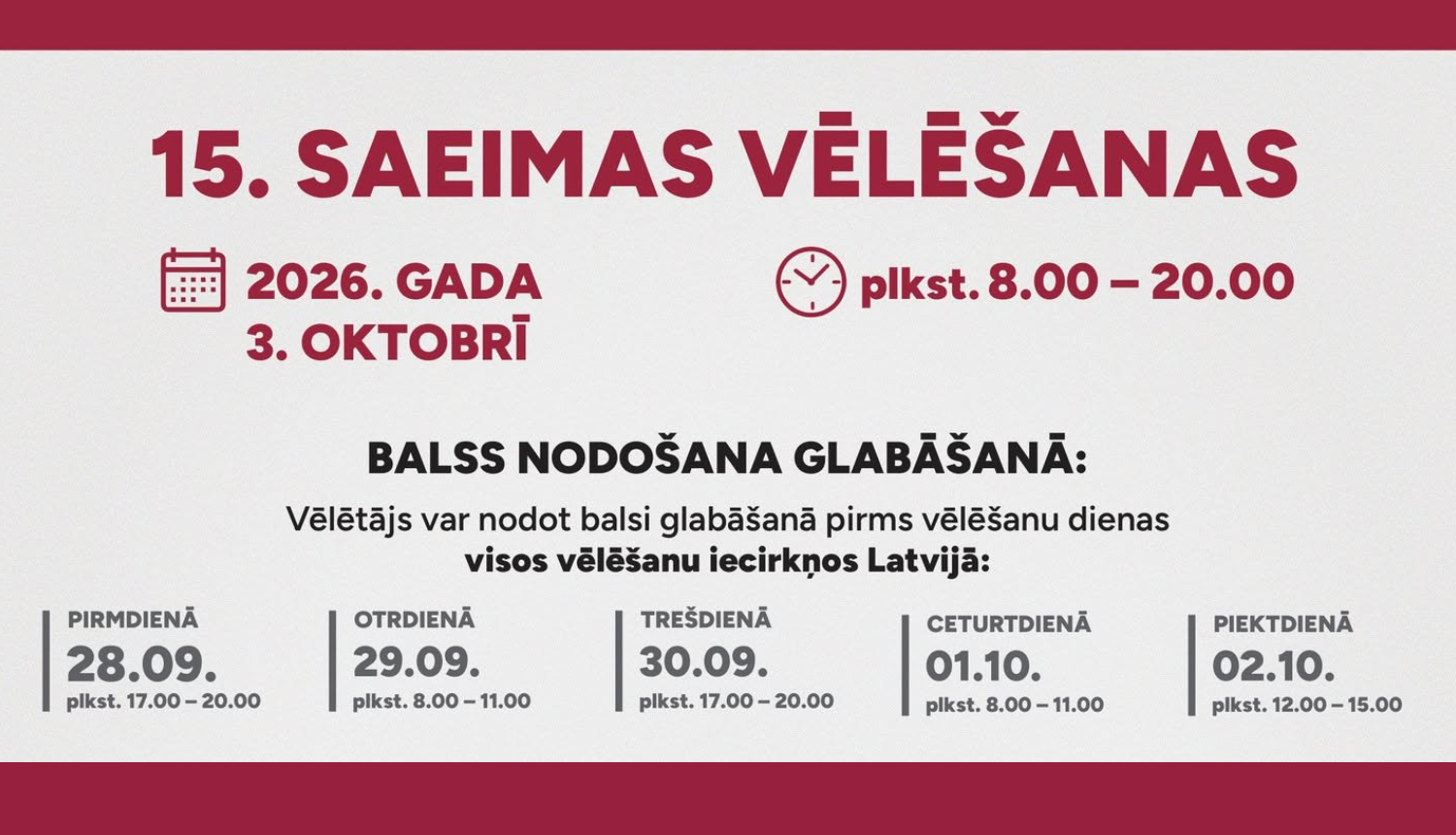 Saeimas vēlēšanas