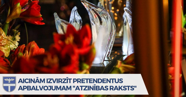 Aicinām izvirzīt pretendentus Līvānu novada domes apbalvojumam ...