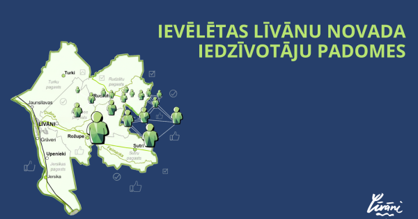 Līvānu iedzīvotāji izvēlējušies pārstāvjus apkaimju padomēs
