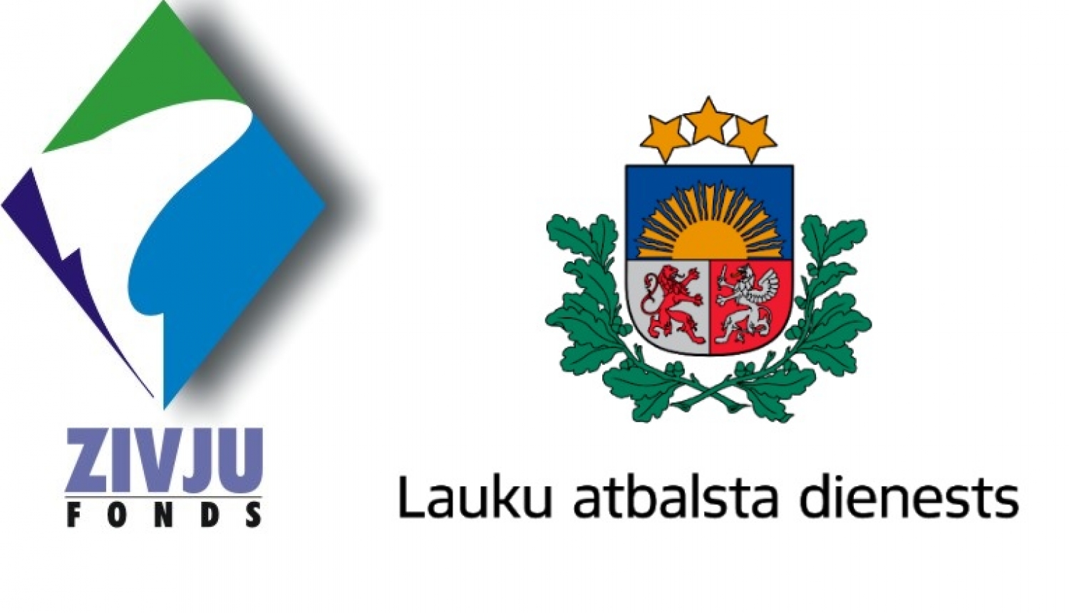 logo ar zivi un ģerbonis