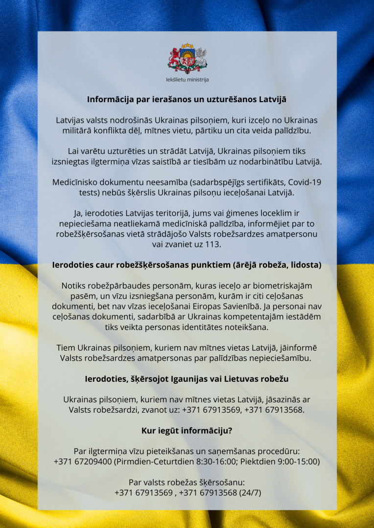 Par palīdzību Ukraiņiem (latviski)