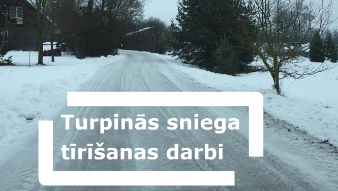 Lauku ceļš ziemā