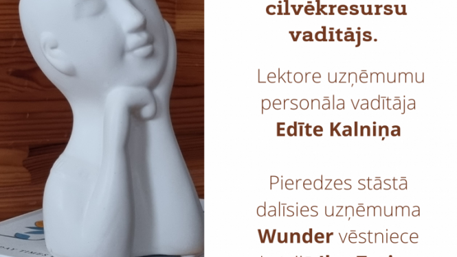 Afiša par vebināru uzņēmējiem