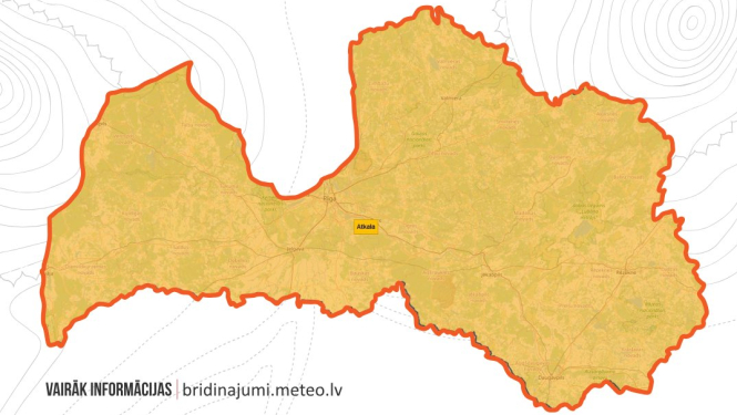 latvijas karte