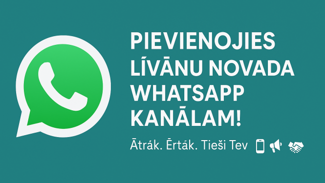 Whatsapp logo zīme un teksts uz zaļa fona