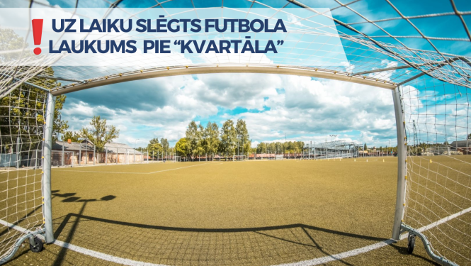 futbola vārti vasarā