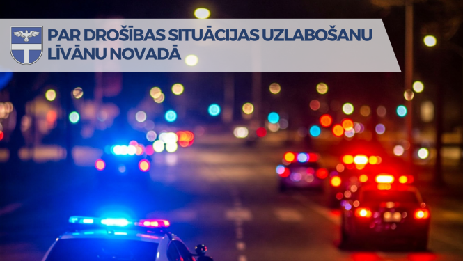 policijas gaismas naktī