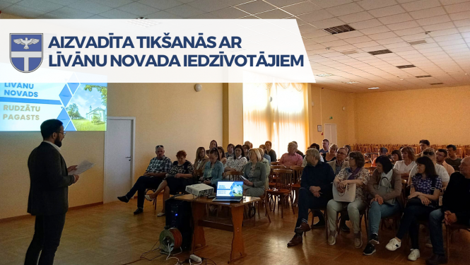 Tikšanās ar iedzīvotājiem