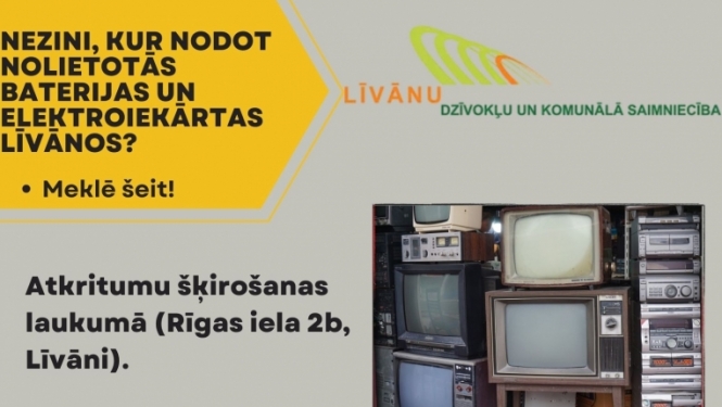 vecas baterijas un televizori