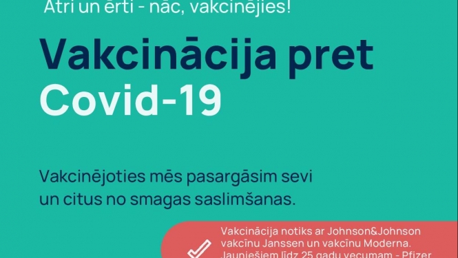 vakcinācijas afiša