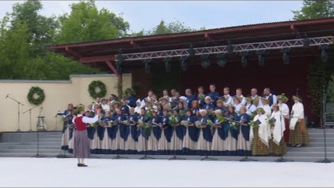 Renovēta Līvānu novada Rožupes estrāde