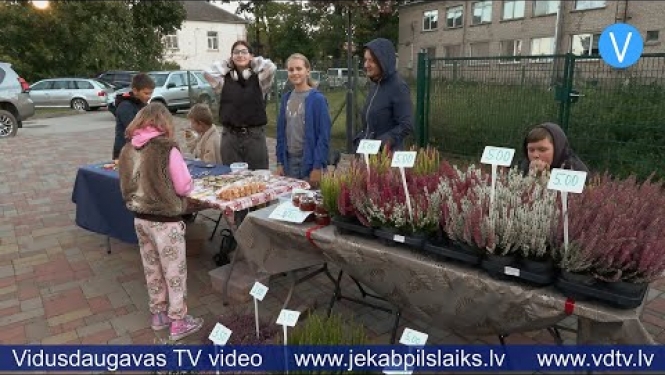 Līvānos ar andeli un jautrību svin rudens saulgriežus