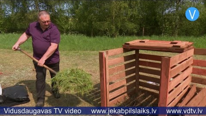 Līvānu Jaunajos Pilsētas kapos izveido komposta tvertni