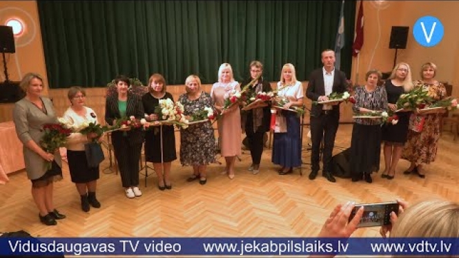 Līvānu novada pedagogi saņem Radošā darba stipendijas