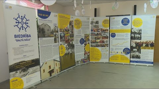 Līvānu biedrība “Baltā māja” svin 25 gadu jubileju