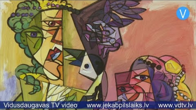 Līvānos atklāj Lietuvas mākslinieka gleznu izstādi