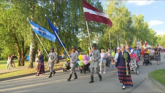 Līvānu pilsētas svētku gājiens