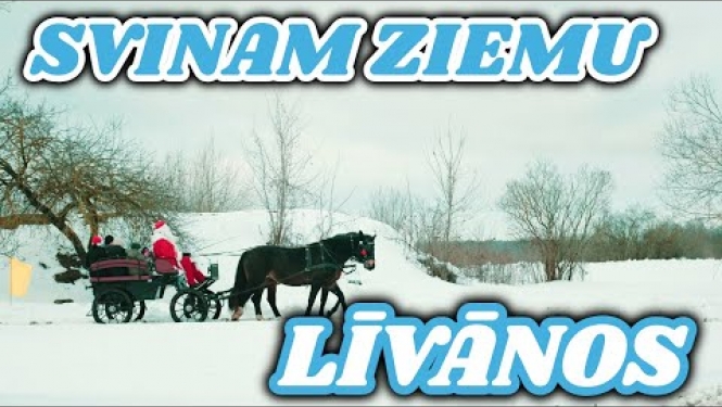 Svinam ziemu Līvānos