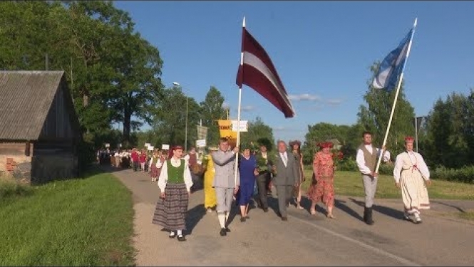 Aizvadīti otrie Līvānu novada pagastu svētki