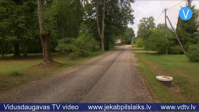 Jersikā ekspluatācijā pieņem atjaunoto Daugavas ielu