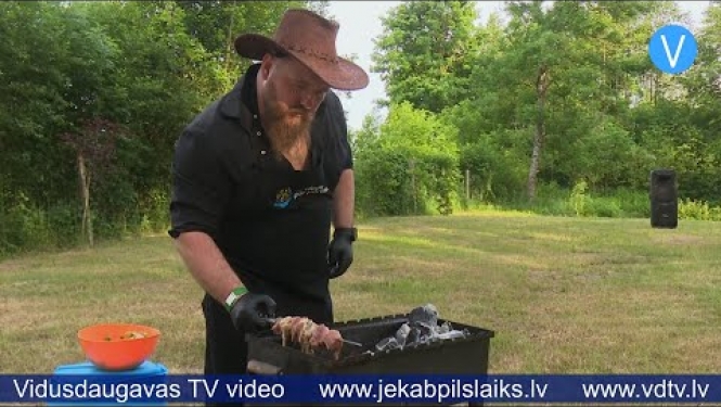 Rožupē kantrī stilā aizvadīts grilēšanas festivāls