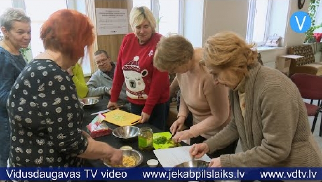Līvānu novada iedzīvotāji piedalās veselīga uztura nodarbībās