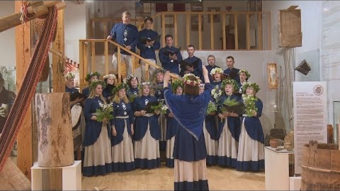 Līvānu koris “Rubus” ievij savu dziesmu Gadsimta garākās līgodziesmas akcijā