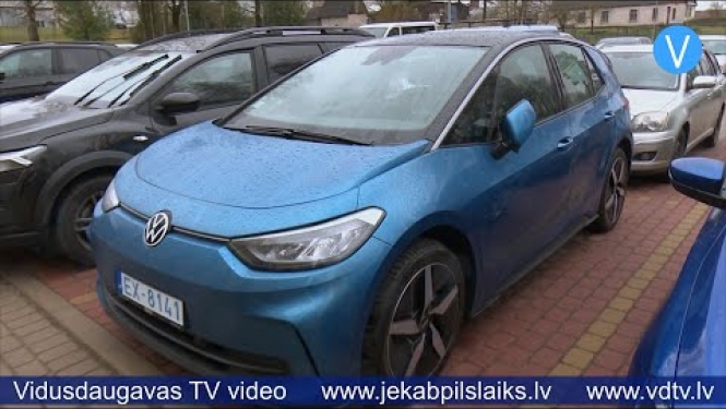 Līvānu novada autoparkā – divi jauni elektroauto