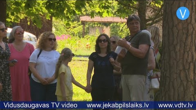 Līvānieši pārgājienā izzina pilsētas vēsturi