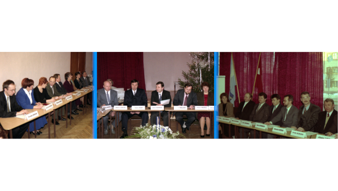 2000.gada 3.janvāra pirmā novada domes sēdes foto - pielāgots izmērs