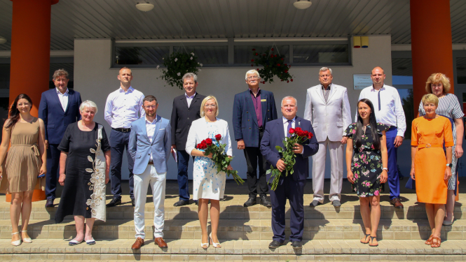 2021.gada Līvānu novada domes deputāti pie Līvānu novada Kultūras centra