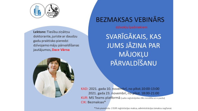 Afiša ar lektores foto par kursiem