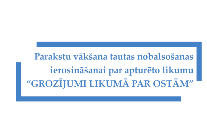 Teksts par parakstu vākšanu