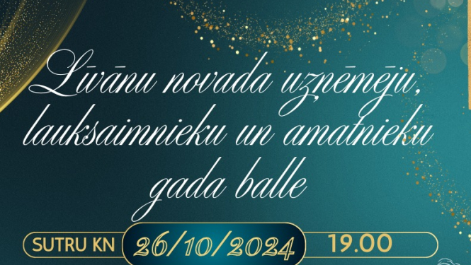 zaļš fons ar zelta burtiem