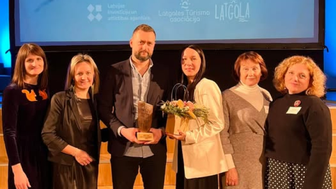 6 cilvēki Latgales balvu pasniegšanas ceremonijā