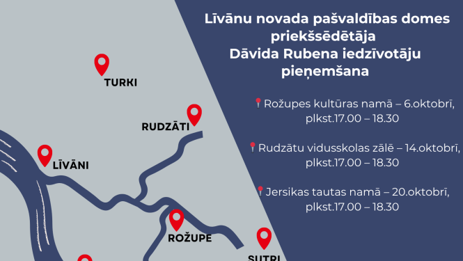 stilizēta karte zilos toņos