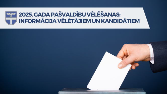 roka kas met vēlēšanu zīmi urnā