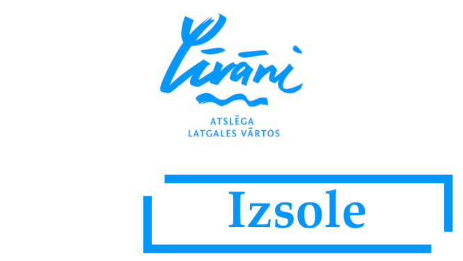 Logo ar uzrakstu Izsole