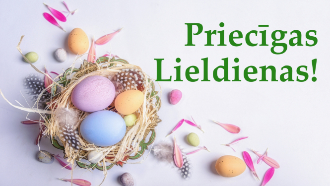 Apsveikums Lieldienās 