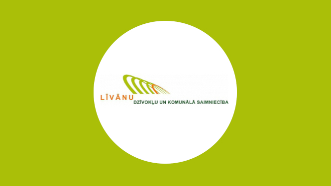 SIA “Līvānu dzīvokļu un komunālā saimniecība” logo