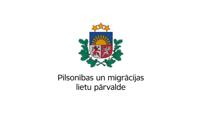 Pilsonības un migrācijas lietu pārvaldes logo