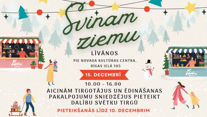 ziemassvētku tirgotāju būdiņas un virtenes