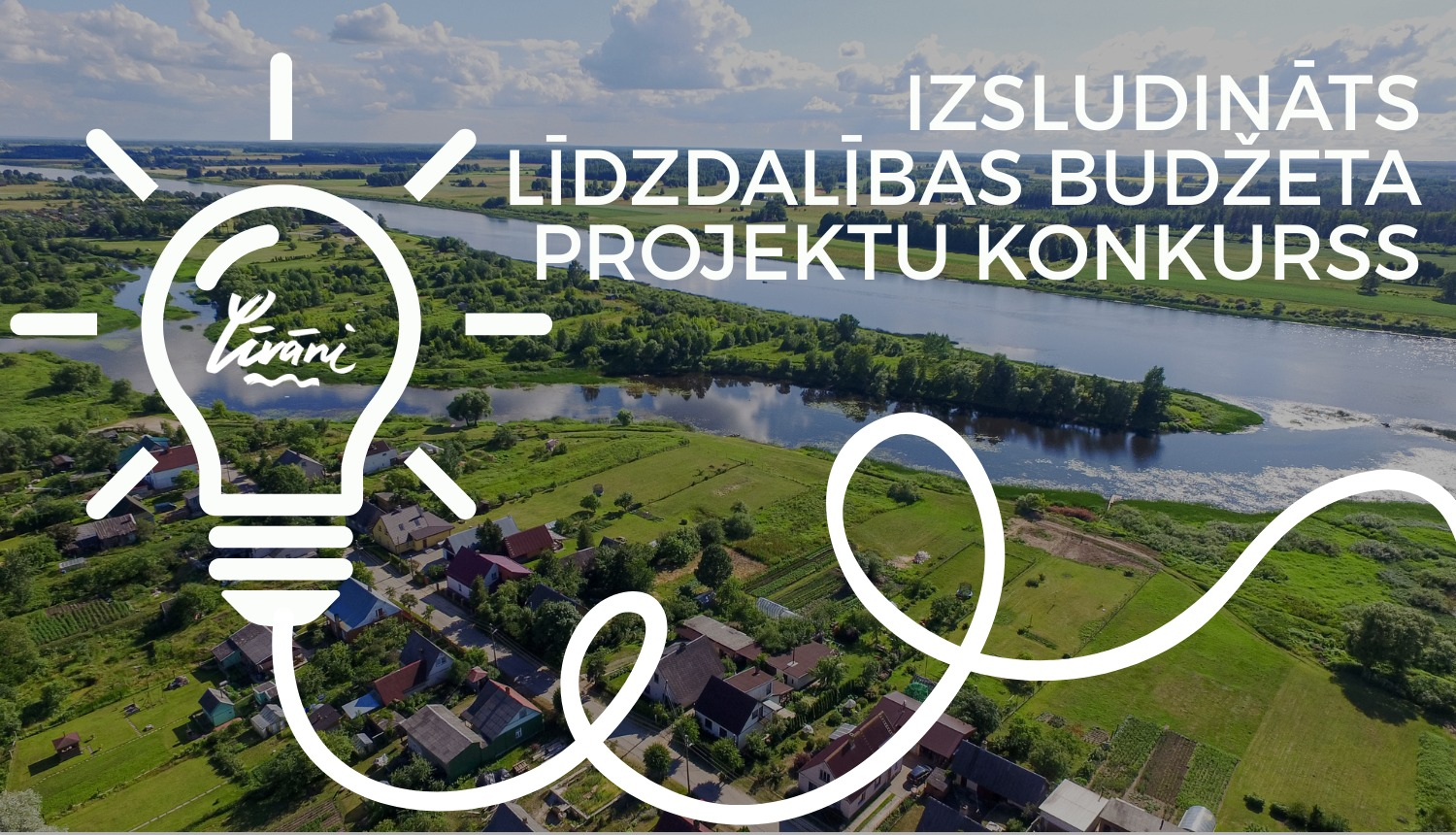 pilsētas fons un zīmēta spuldzīte pa virsu