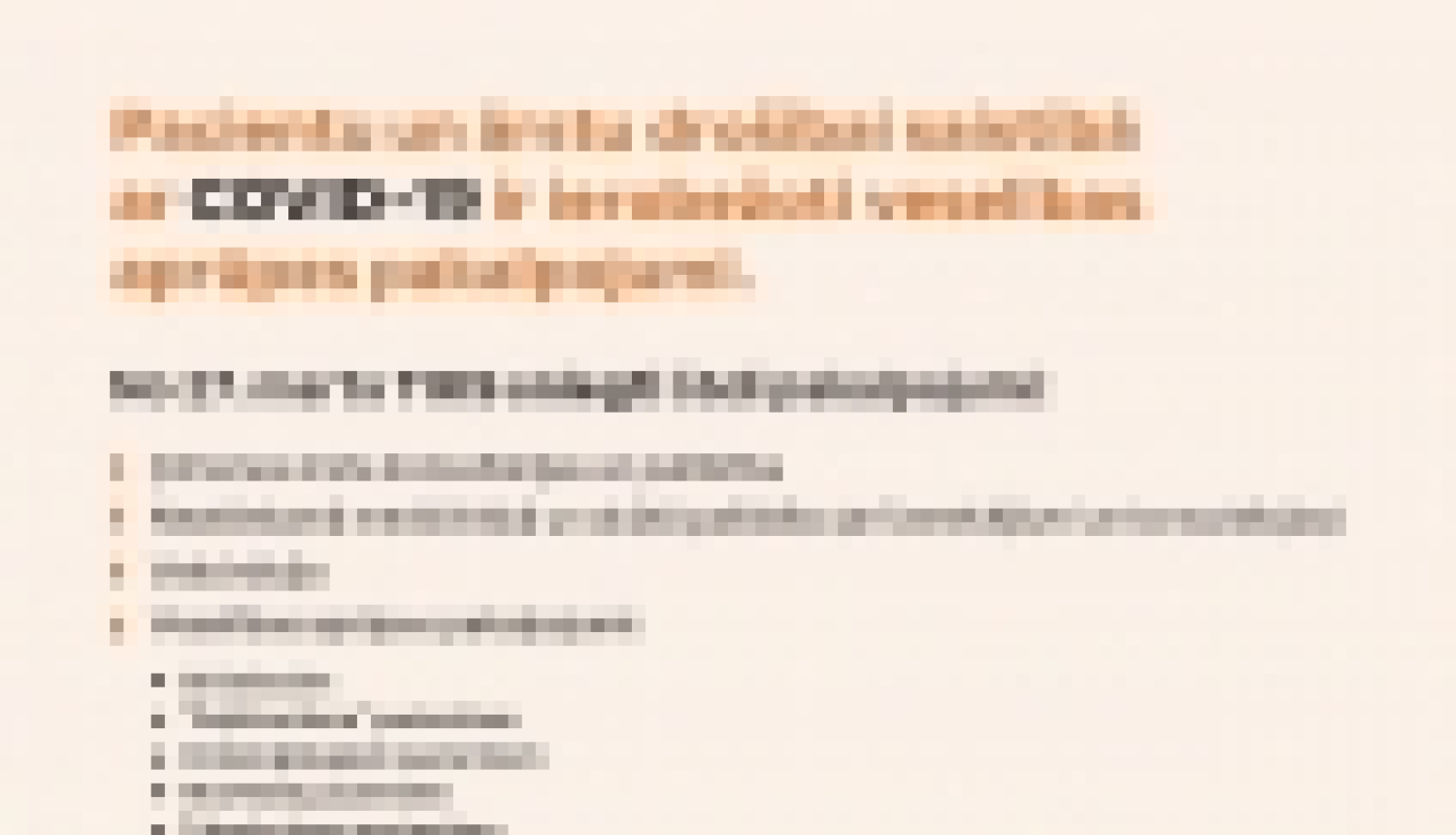 Pacientu un ārstu drošībai saistībā ar COVID-19 uz laiku ierobežo plānveida veselības aprūpes pakalpojumus